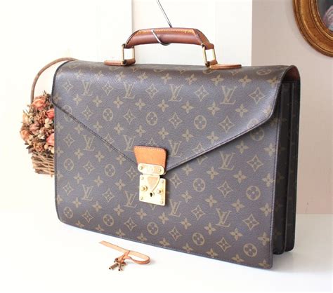 louis vuitton mens attache case|louis vuitton briefcase.